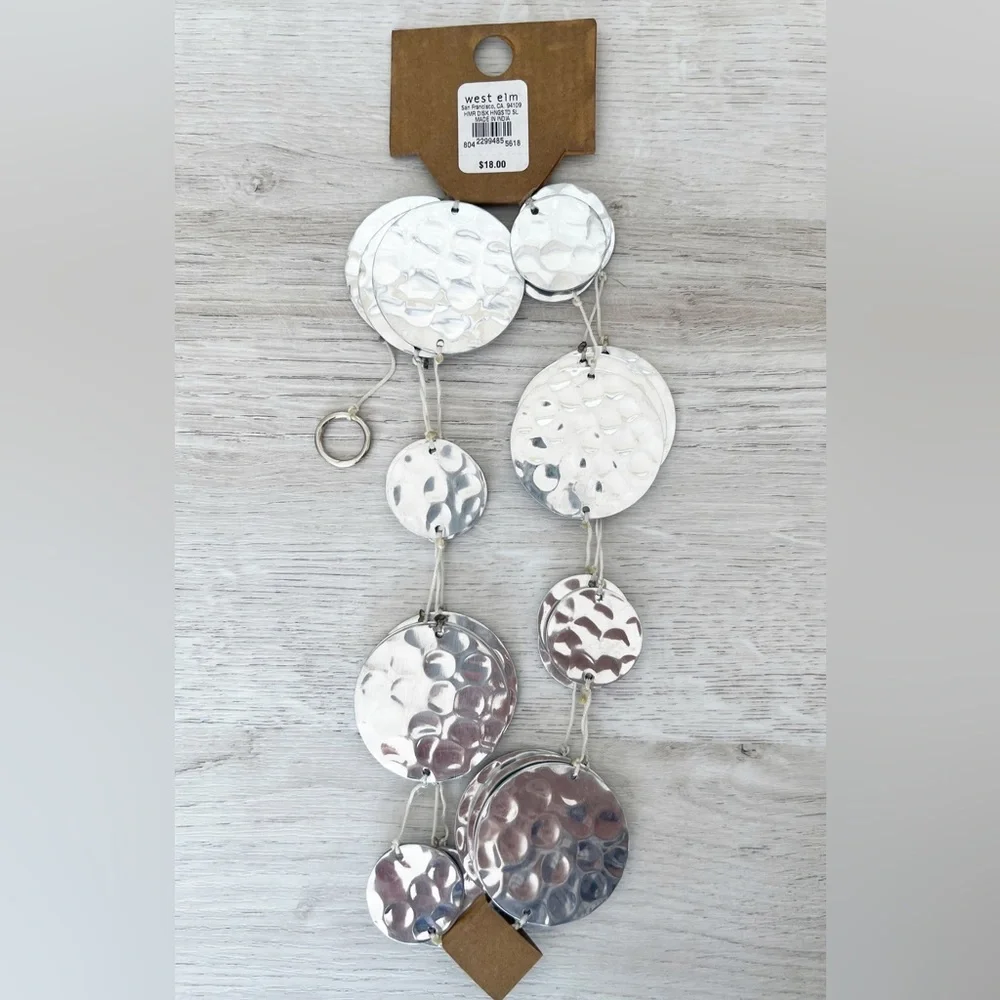 West Elm ♥️ Hammered Disk Strand